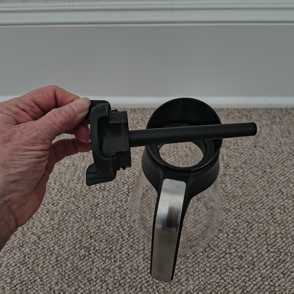 Glass CARAFE Pot Part Ninja Coffee Bar CF080 CF081 CF082 CF085 CF086 CF087 - Picture 3 of 3